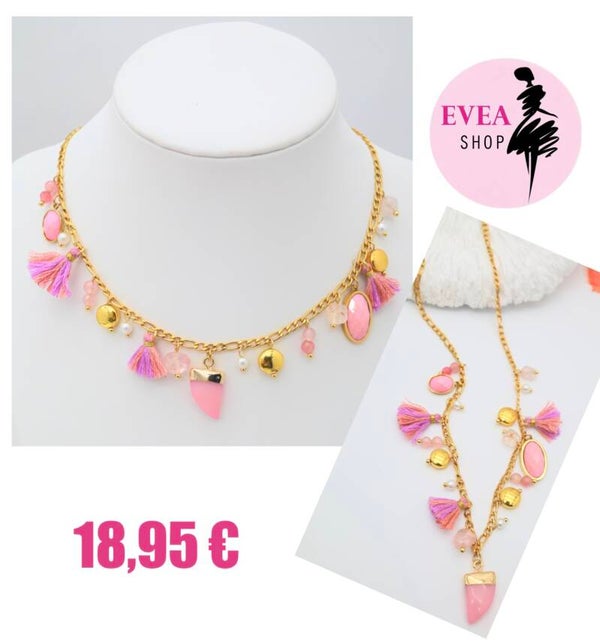 Collier rose