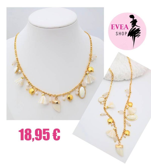 Collier blanc