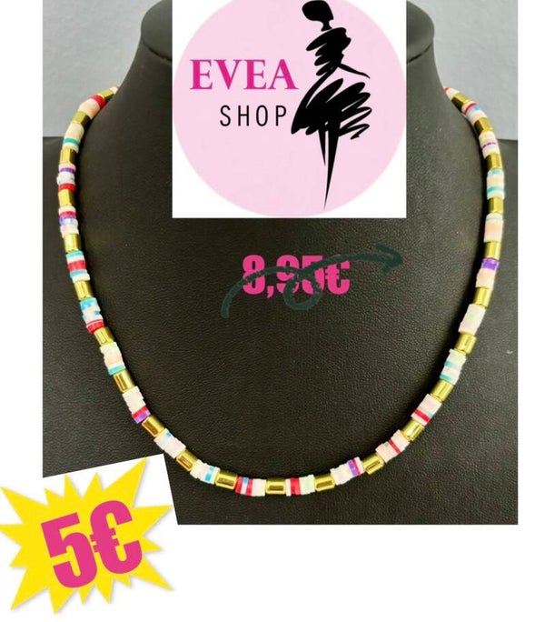 Collier multi couleurs
