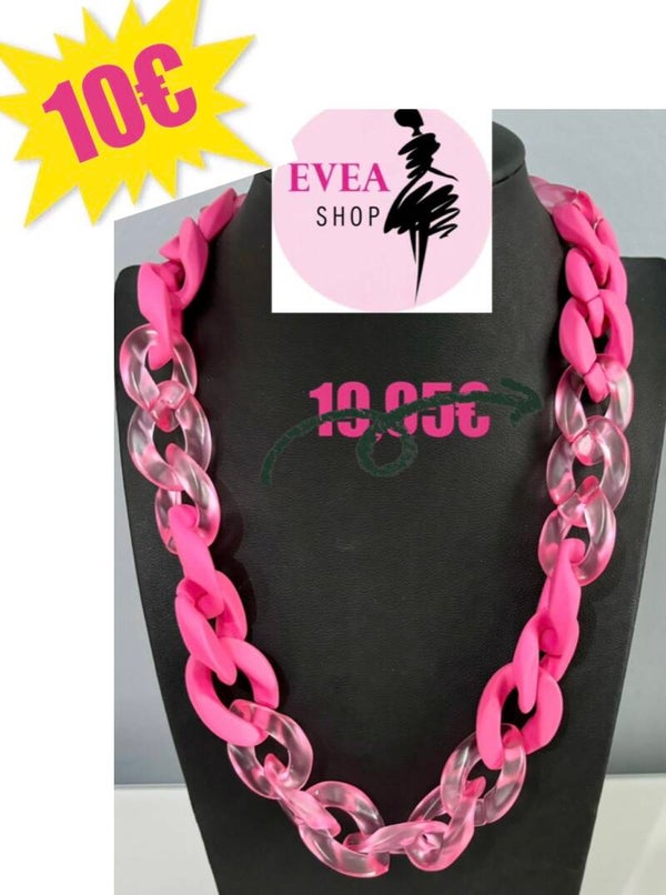 Collier fushia