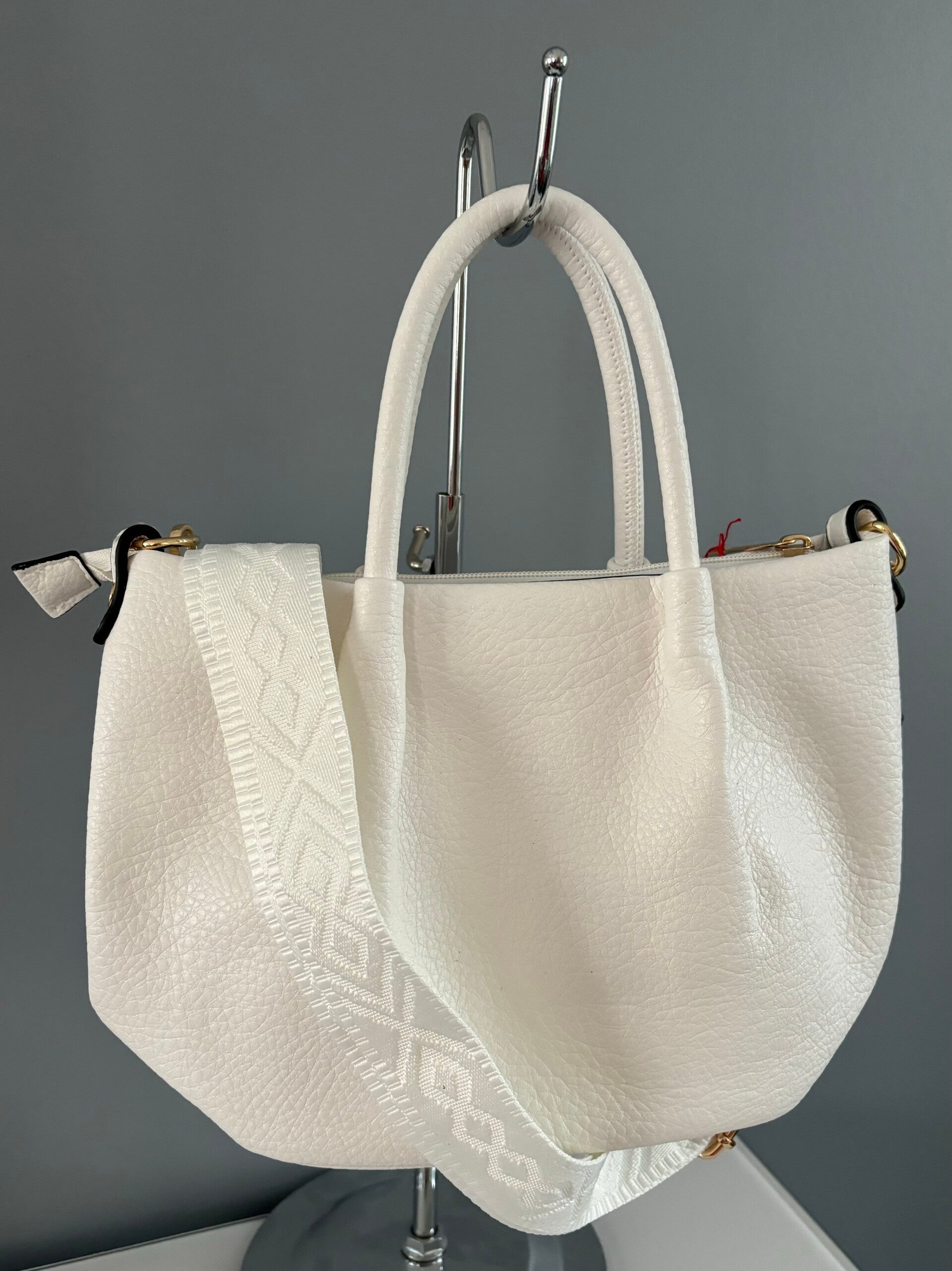 Sac boule blanc