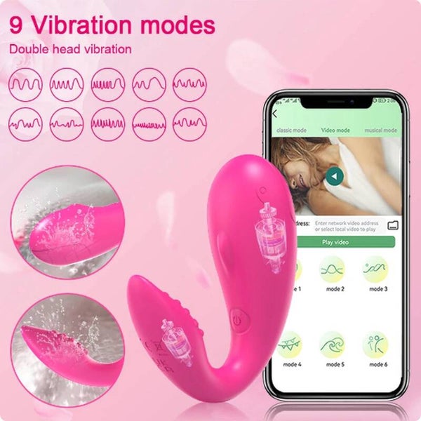 AaSur commande : poisson vibrant avec application, 9 modes de vibrations, chargeur
