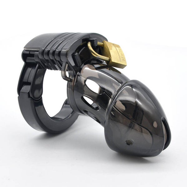 Sur commande : cage de chasteté masculine