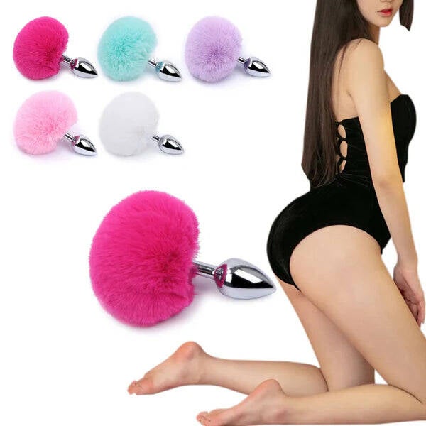 AaaaaDisponible en Tunisie 🇹🇳 : Plug Pompom rose indien