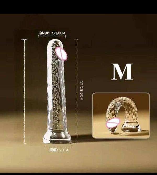 Sur commande : Dildo réaliste silicone 18,5cm