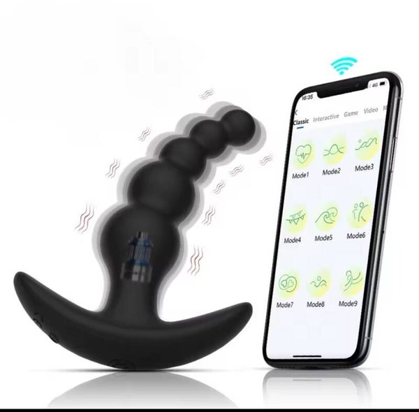 A a a Disponible en Tunisie 🇹🇳 : plug anal perle avec application tel