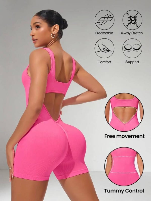 Combinaison de sport et fitness pour femmes, combinaison de danse slim et à la mode, vêtements de yoga, tenue de gym pour femmes