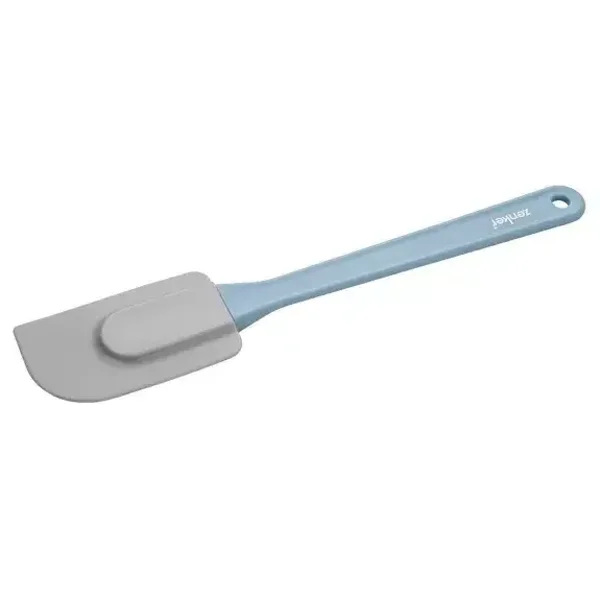 Spatule silicone grise et bleue 26,5 cm