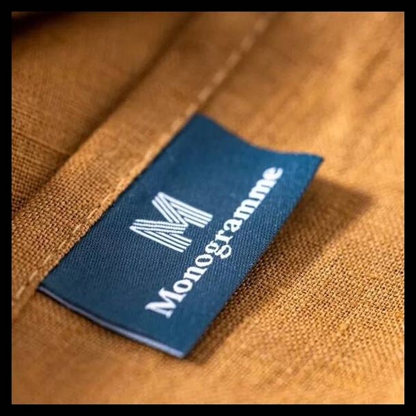 Serviettes de table noisette fabriquée en France 100% lin