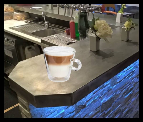 Ensemble de 2 verres à café au lait Flare Duo, 325 ml