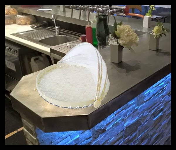 CLOCHE A FROMAGE BLANCHE NACREE