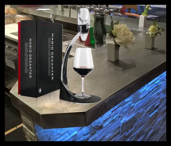 Aérateur et décanteur de vin de luxe