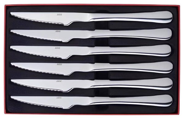 Judge Windsor, ensemble de 6 couteaux à steak