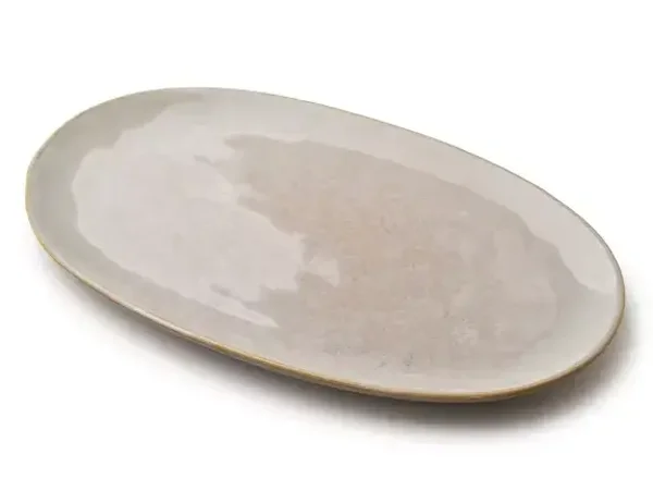 BASIC NATURE Plat ovale 40x24 cm