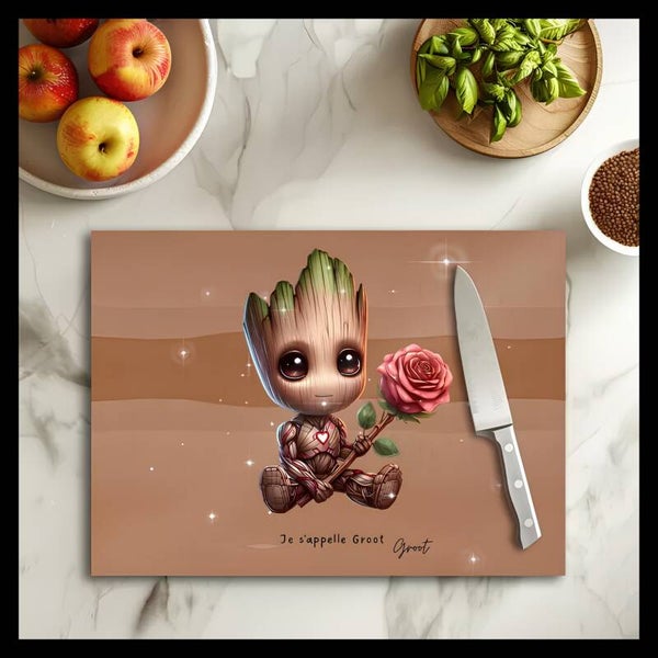 Petite planche à découper d'ambiance - Petit Groot