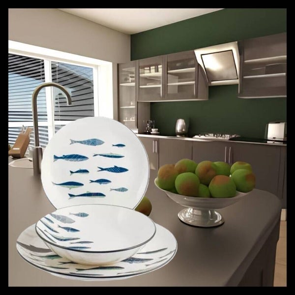 Service de table atlantique 18 pièces