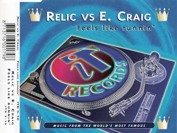 Relic vs E. Craig - Feels Like Runnin' (CD Single)