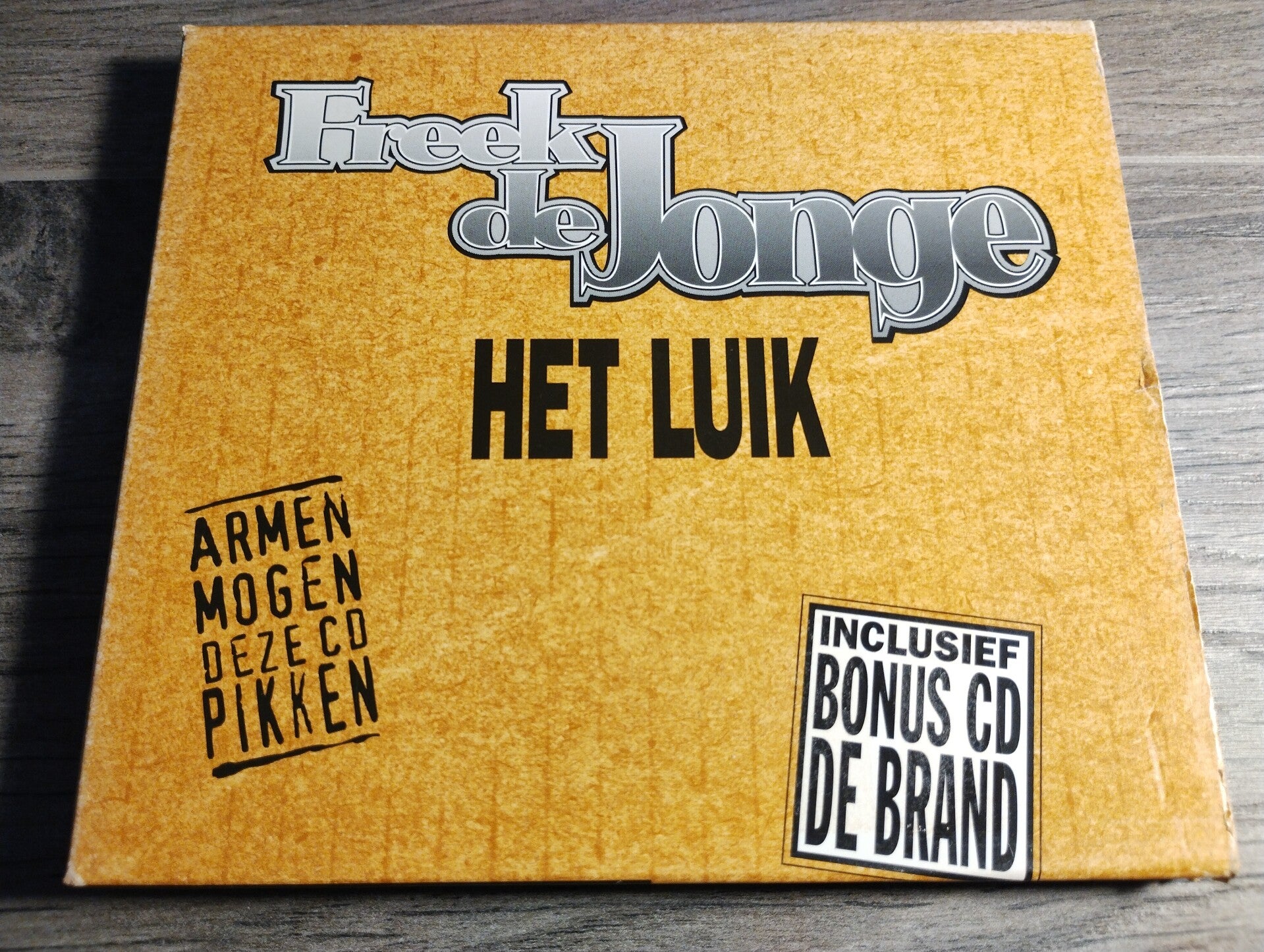 Freek De Jonge - Het Luik (+ Bonus CD De Brand)