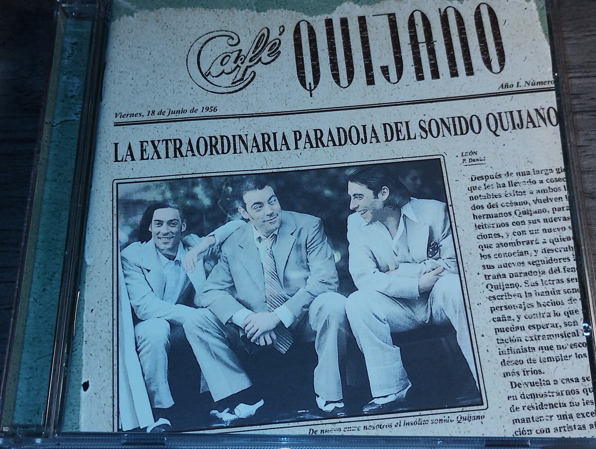 Cafe  Quijano - La Extraordinaria Paradoja Del Sonido Quijano