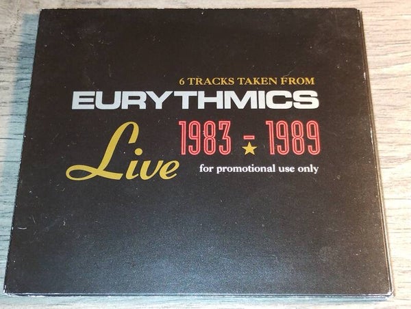Eurythmics - 6 Tracks Taken From Eurythmics Live 1983-1989 (Promo)