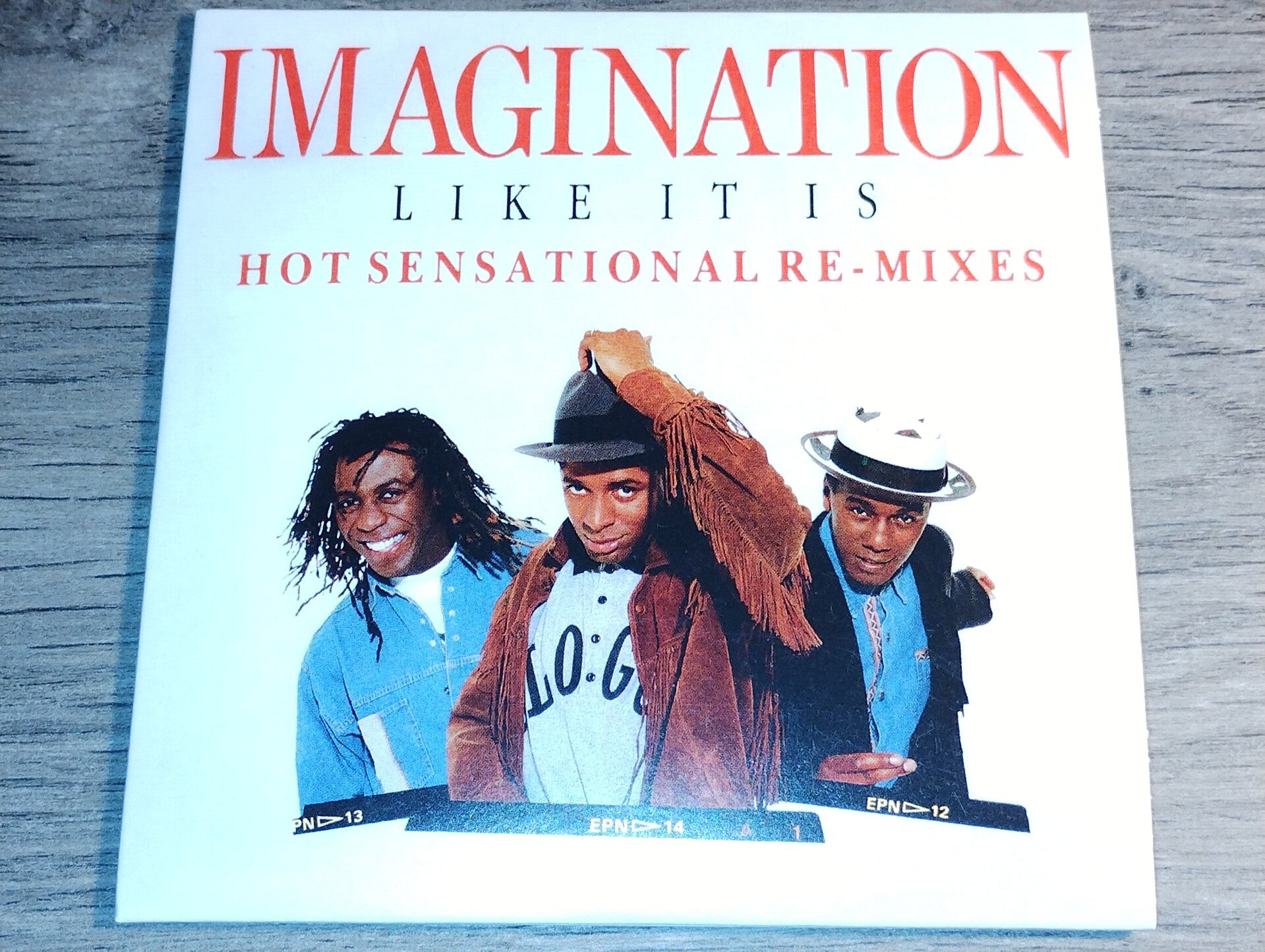 Imagination - Like It Is (Hot Sensational Re-Mixes) Cardsleeve