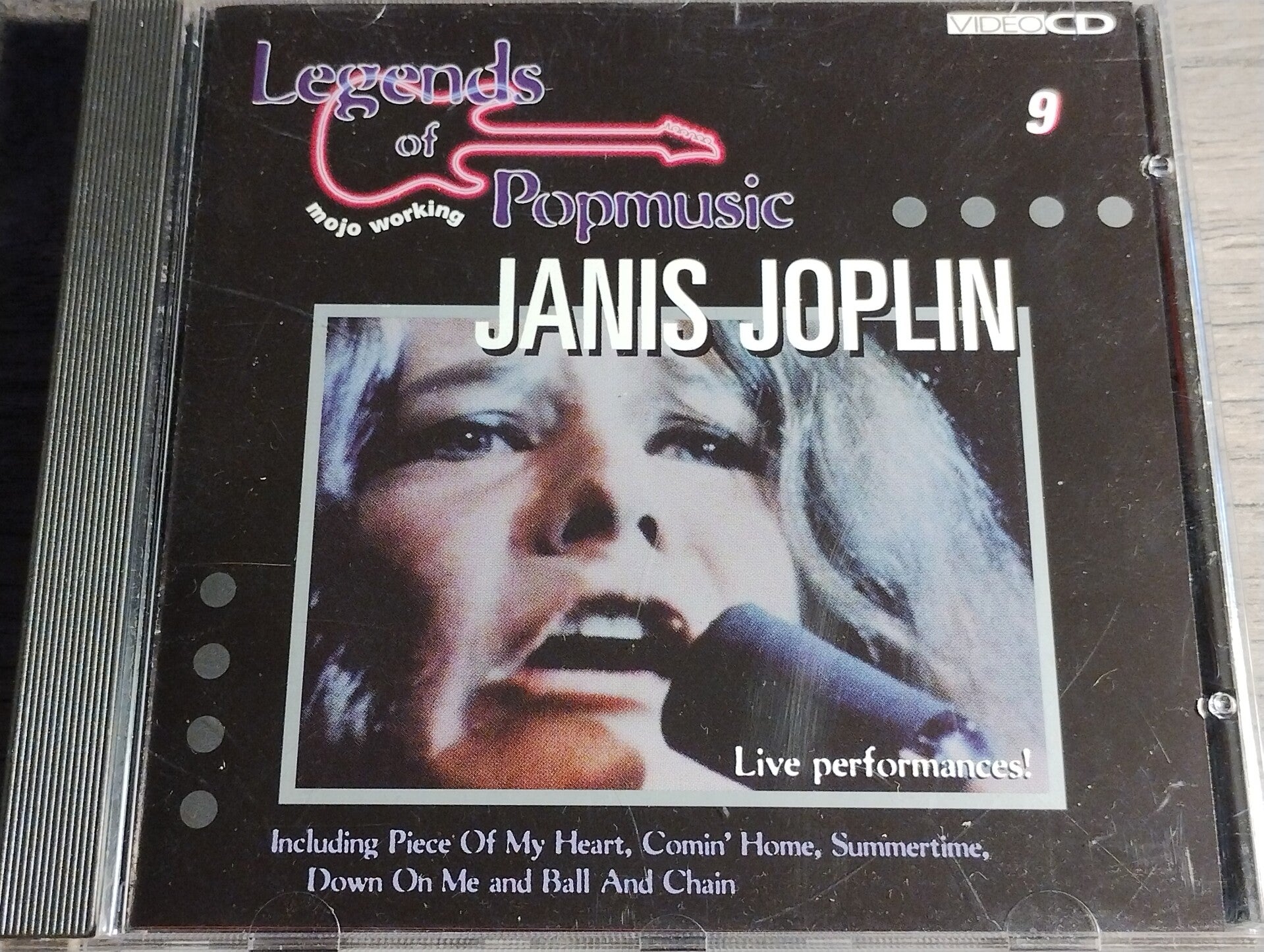 Janis Joplin - Legends Of Popmusic (Video CD)