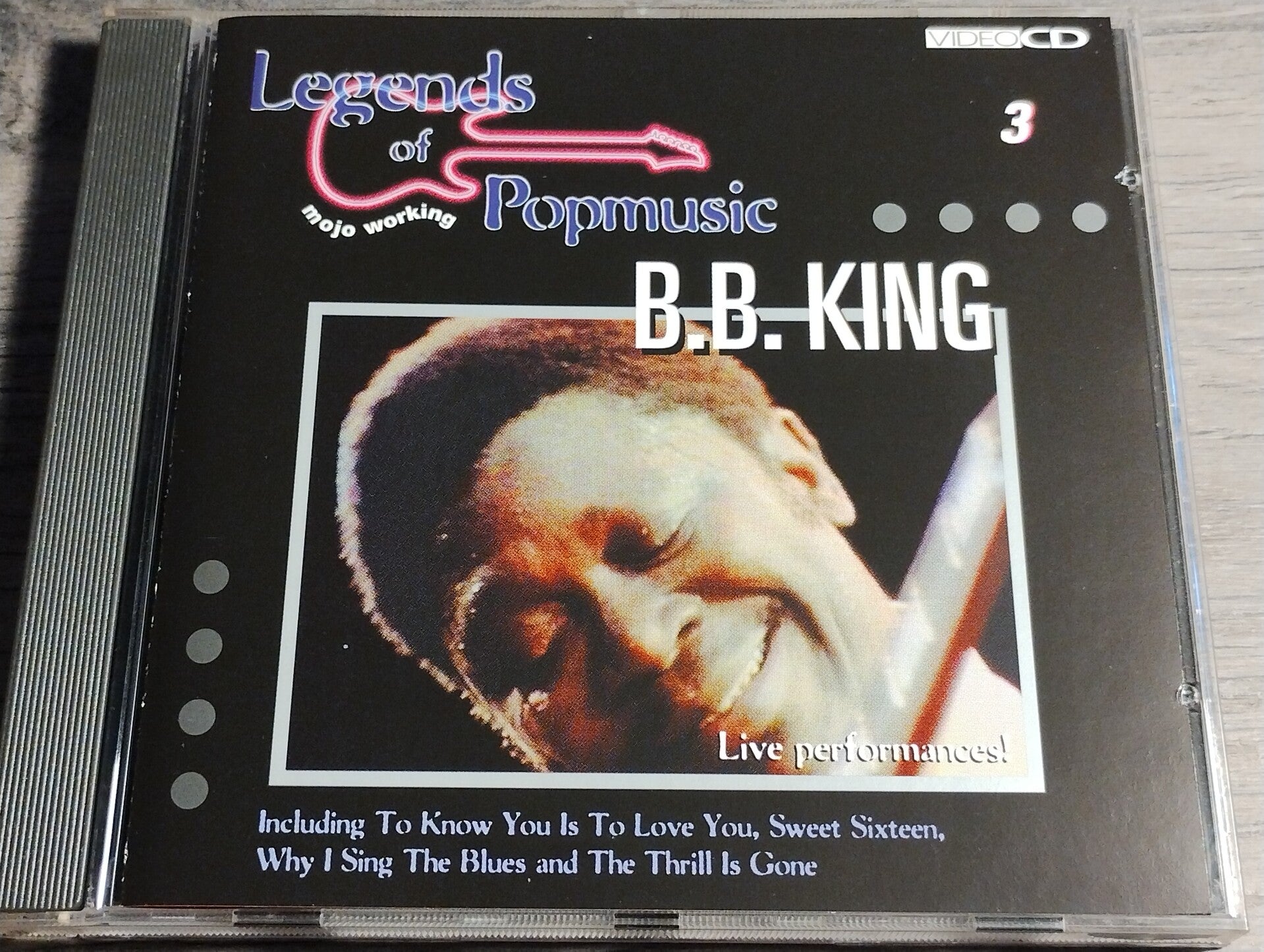 B.B. King - Legends Of Popmusic (Video CD)