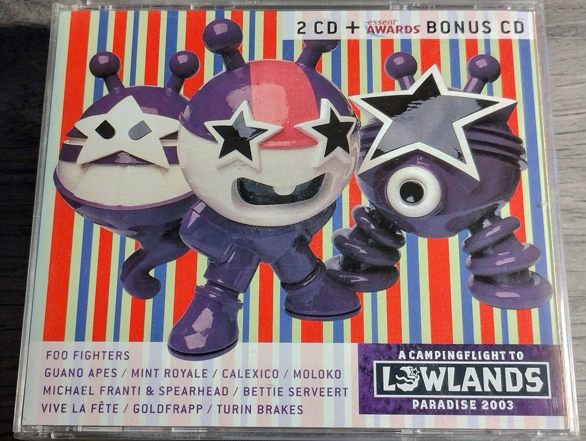 A Campingflight To Lowlands Paradise 2003 (3 CD)