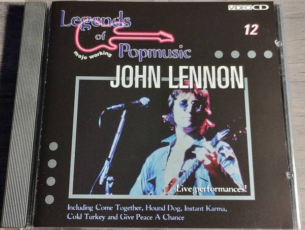 John Lennon - Legends Of Popmusic 12 Video CD)