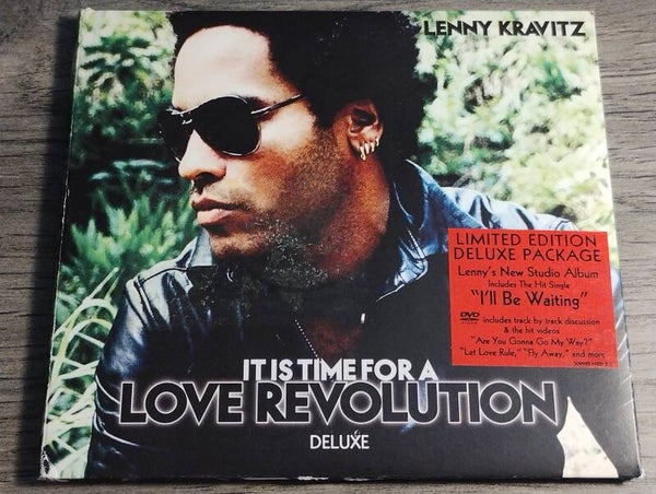 Lenny Kravitz - It's Time For A Love Revolution (Limited Edition Deluxe Digisleeve) CD + DVD