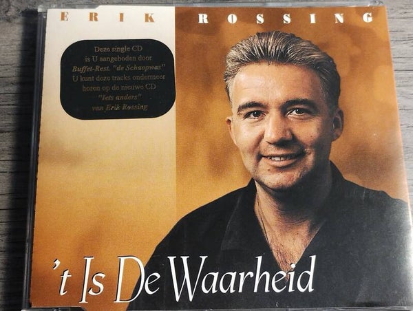 Erik Rossing - 'T Is De Waarheid (Cd Single)