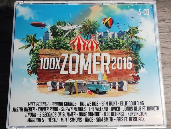 100X Zomer 2016 (5 CD)
