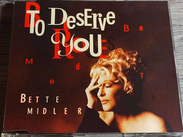 Bette Middler - To Deserve You (CD Single)