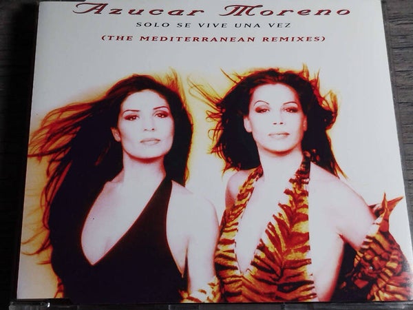 Azucar Moreno - Solo Se Vive Una Vez (The Mediterranean Remixes) CD Single