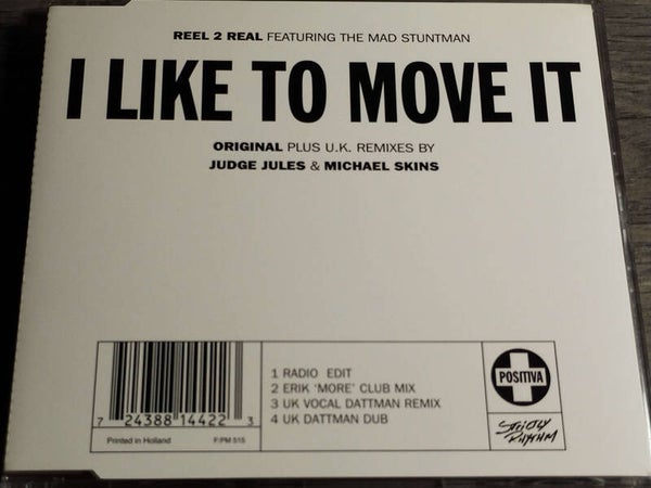 Reel 2 Real - I Like To Move It (CD Single)