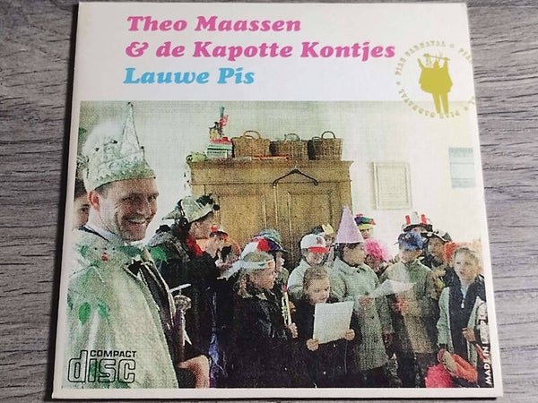 Theo Maassen & De Kapotte Kontjes - Lauwe Pis (CD Single)