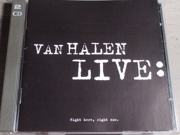 Van Halen - Right here, Right Now Live (2 CD)
