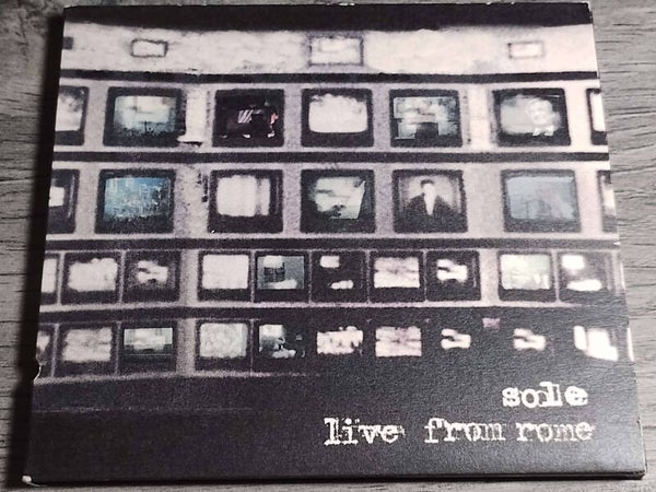 Sole - Live From Rome (Digipack Promo)