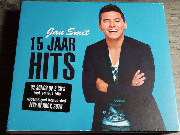 Jan Smit - 15 Jaar Hits (2 CD + DVD Digipack)