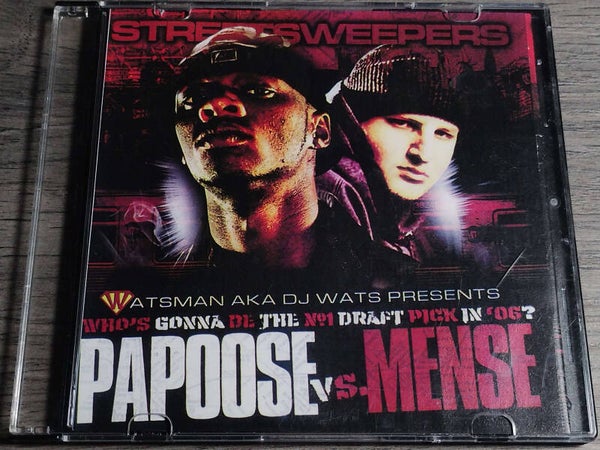 Streetsweepers - Watsman aka Dj Wats Presents: Papoose vs Mense (CdR promo)