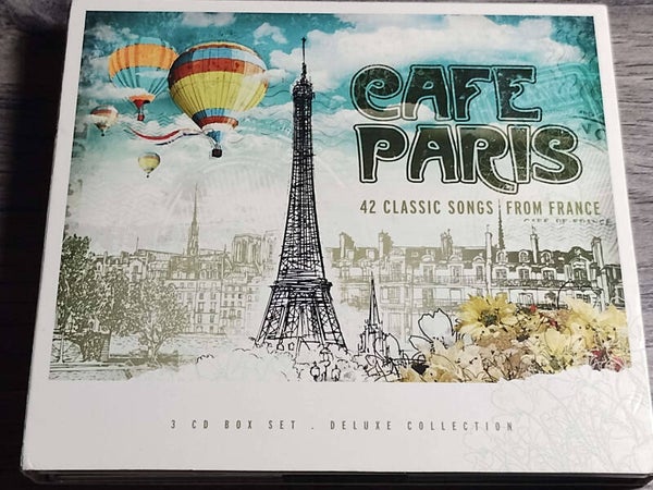 Cafe Paris - 42 Classic Songs From France (3 CD Digipack)