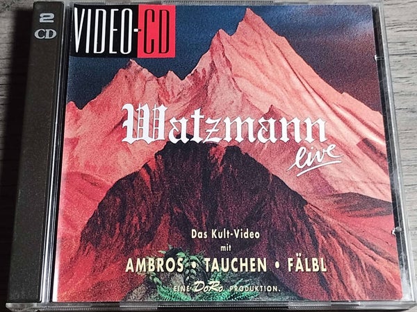 Ambros, Tauchen, Falbl - Watzmann Live (2 Video-CD)