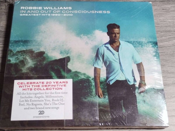 Robbie Williams - In And Out Of Consciousness (Greatest Hits 1990-2010) 2 CD Digisleeve NIEUW