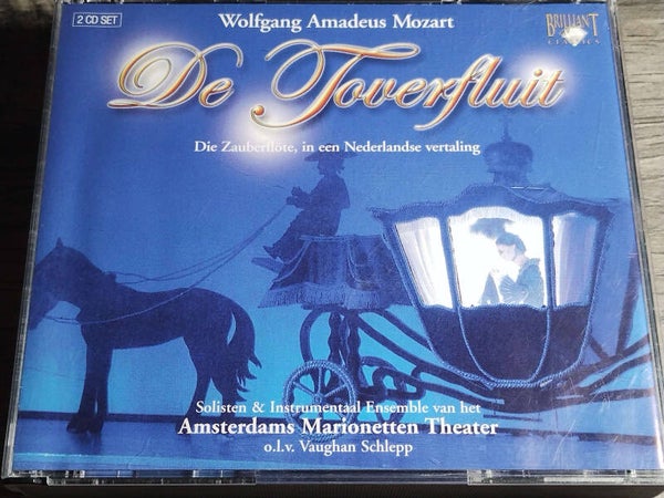 Wolfgang Amadeus Mozart (Amsterdams Marionatten Theater) - De Toverfluit (2CD)