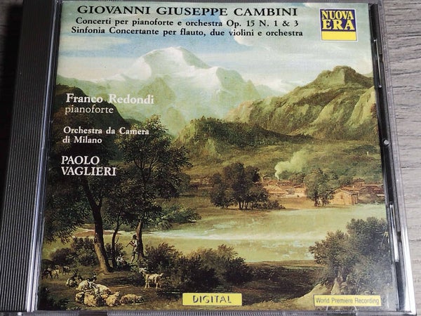 Giovanni Giuseppe Cambini - Concerte Per Pianoforte e Orchestra Op 15 N1 & 3