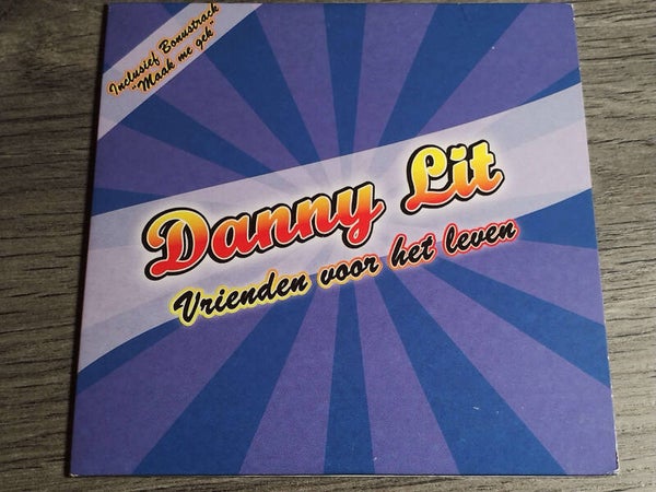 Danny Lit - Vrienden Voor Het Leven (CD Single)