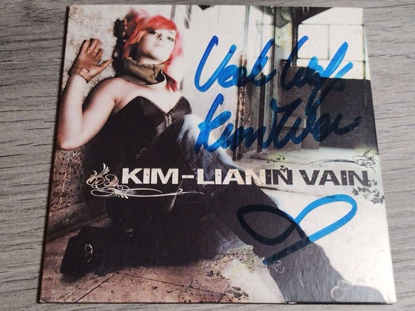 Kim-Lian - In Vain (CD Single) Gesigneerd