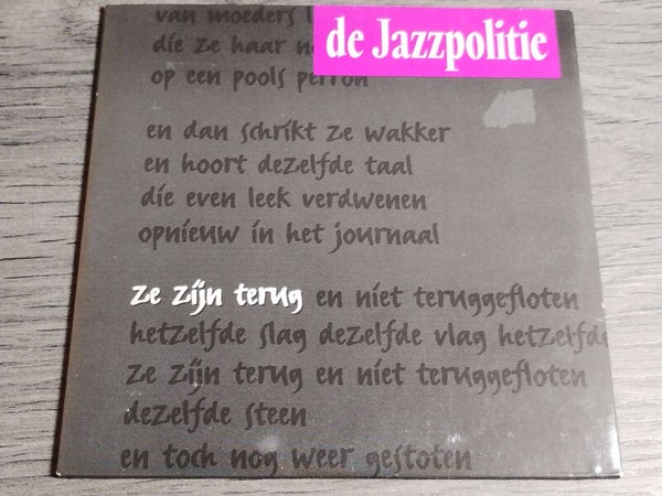 De Jazzpolitie - Ze Zijn Terug (CD Single)