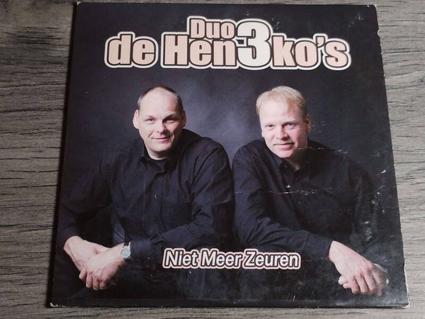 Duo De Hen3ko's - Niet Meer Zeuren (CD Single)