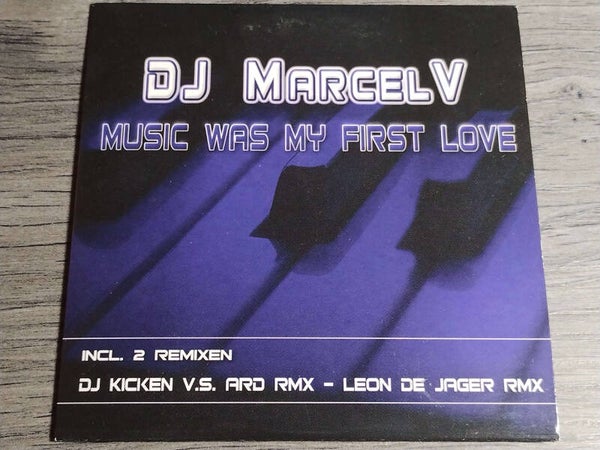 Dj Marcel V - Music Was My First Love (CD Single)